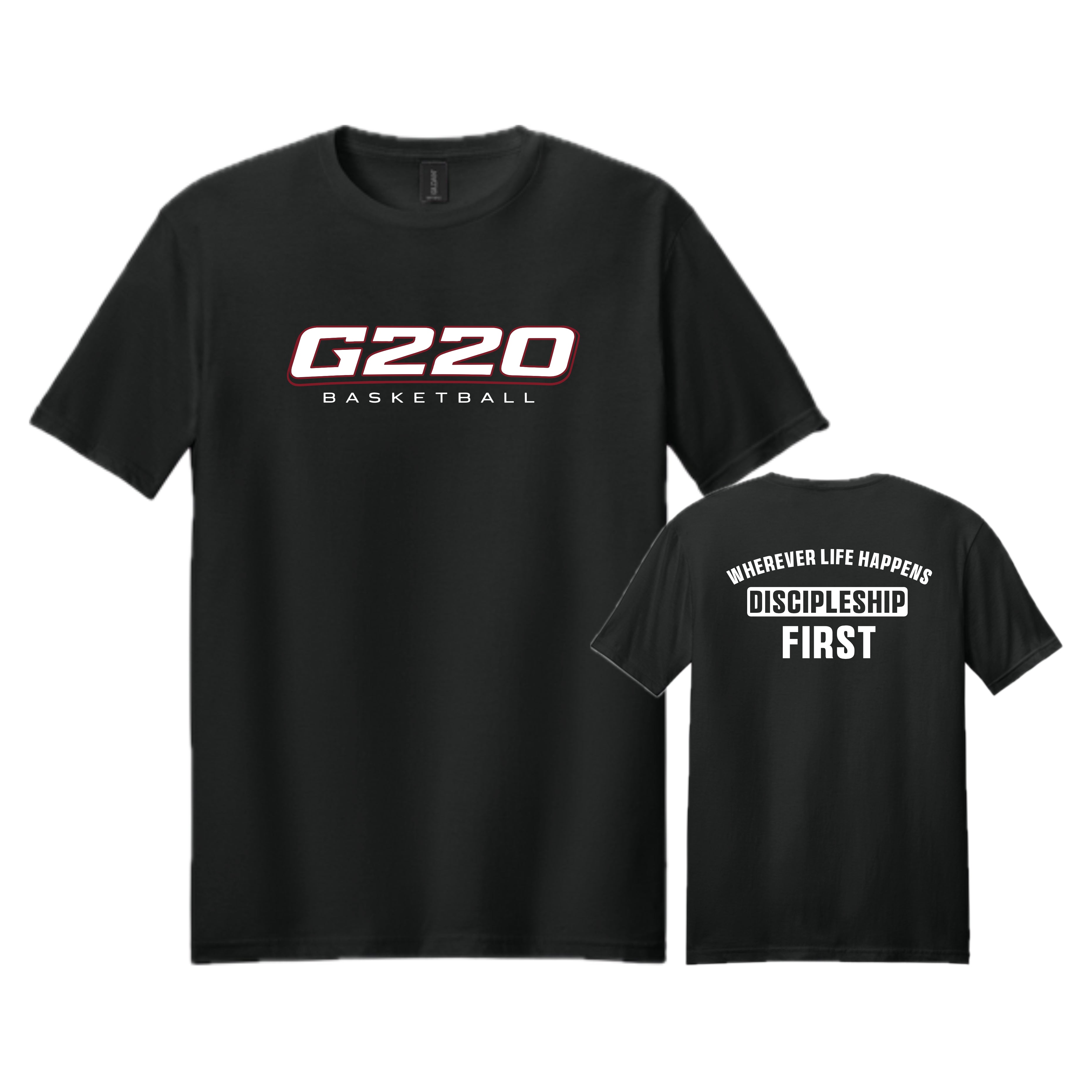 G220SH02 01 Black Short Sleeve Tee