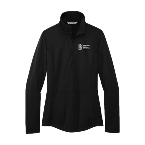 BBBSBC Ladies Logo 1/4 Zip Fleece