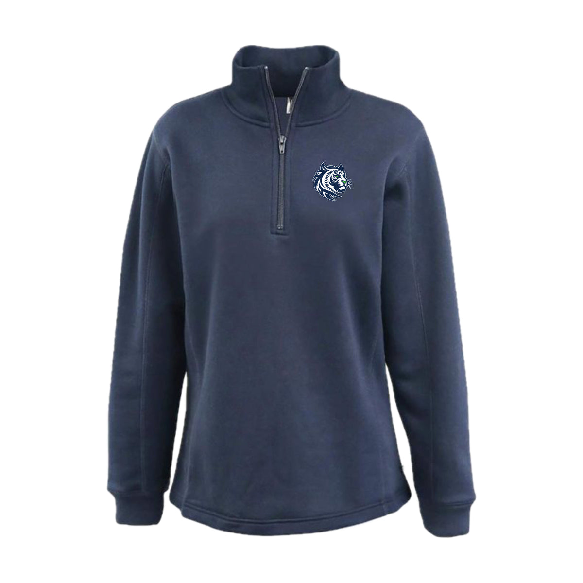 BTBSH04 - 33 Women's Navy Battle Cat Fleece 1/4 Zip