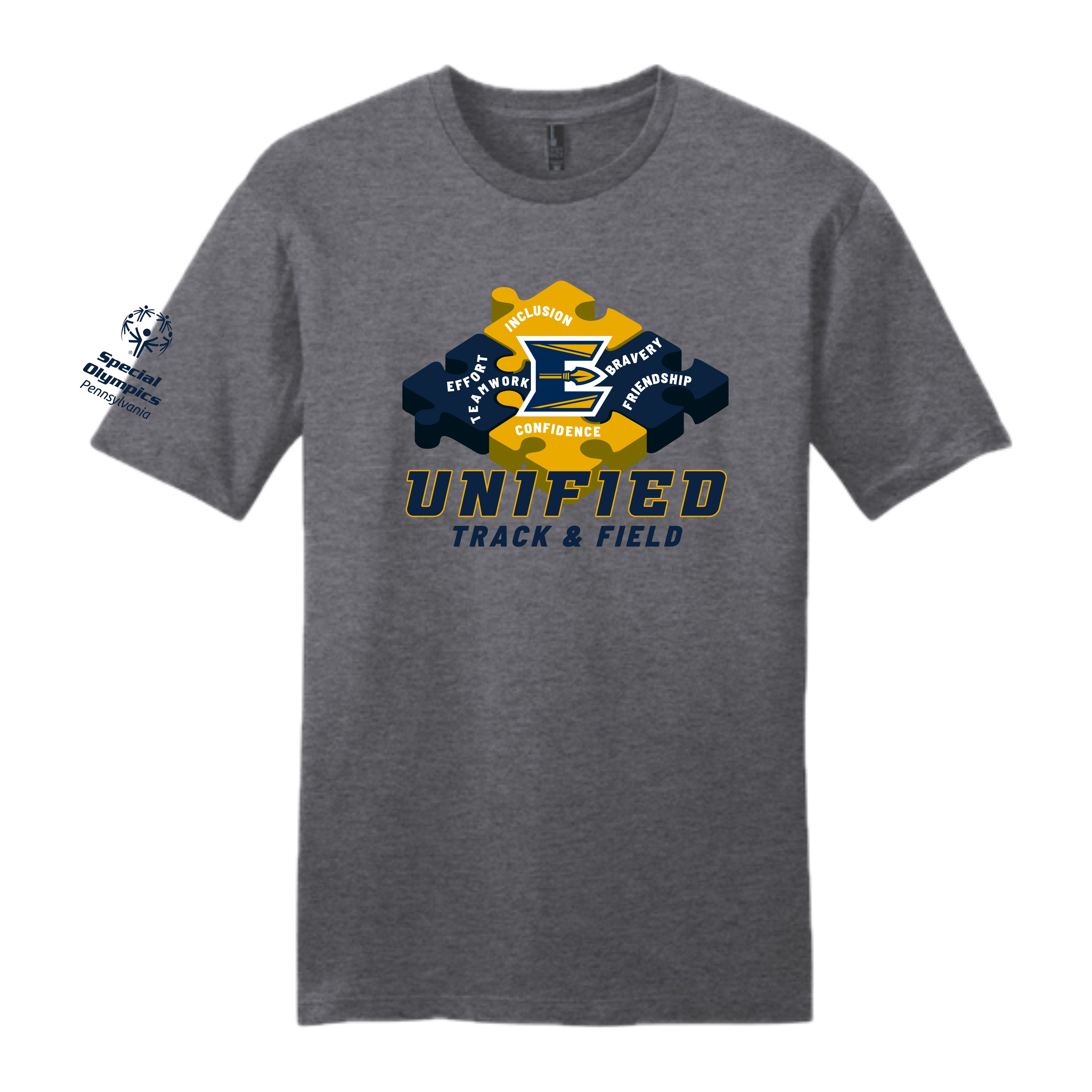 ELUNSH02-002 Grey Frost Short Sleeve Tee
