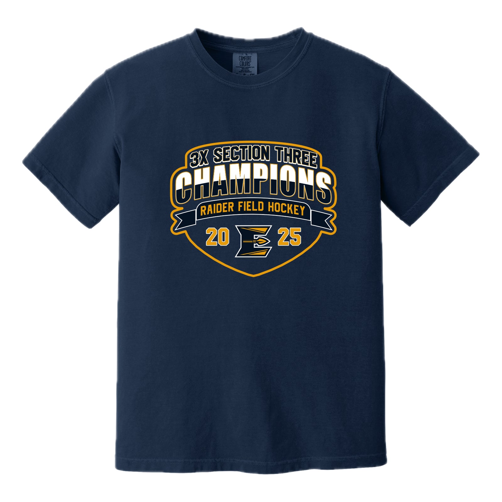 EFH04-03 Comfort Colors True Navy Short Sleeve