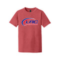 LACSH009-02 Youth Red Frost Short Sleeve Tee