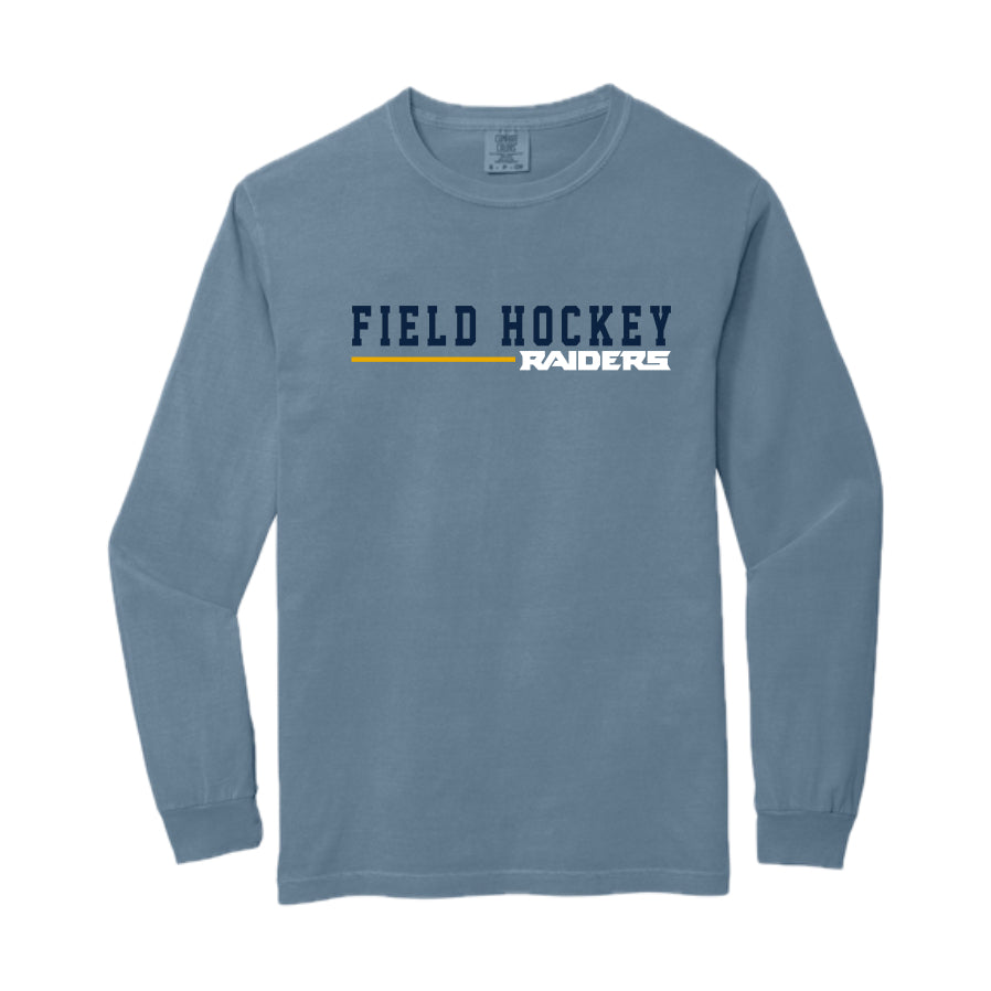 EFH05-02 Comfort Colors Blue Jean Long Sleeve Tee