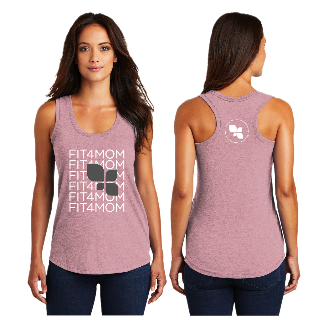 F4MSH-02 Heathered Lavender Racerback Tank