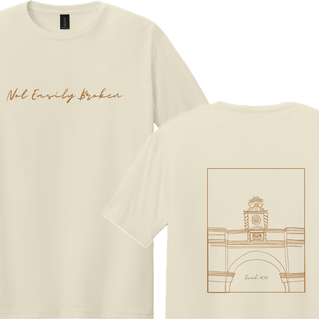 NEBSH01 - 01  Natural Softstyle Short Sleeve Tee