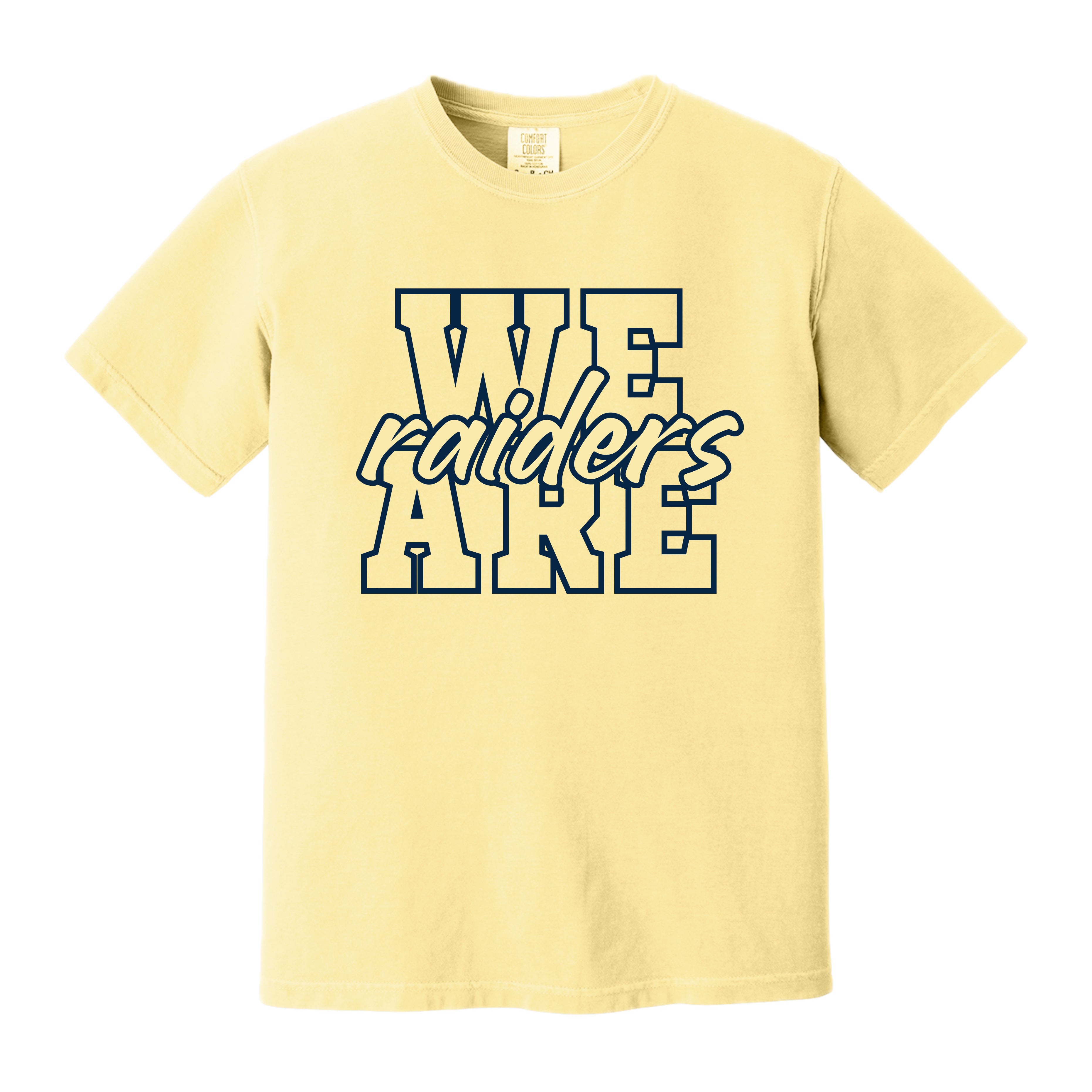 ELISSH02 - 001 Comfort Color Butter Short Sleeve Tee
