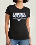 LSYB01 - 005 Black Ladies Short Sleeve Tee
