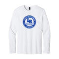 LSLAMELSH01 - 29 White Circle Long Sleeve Soft T-Shirt