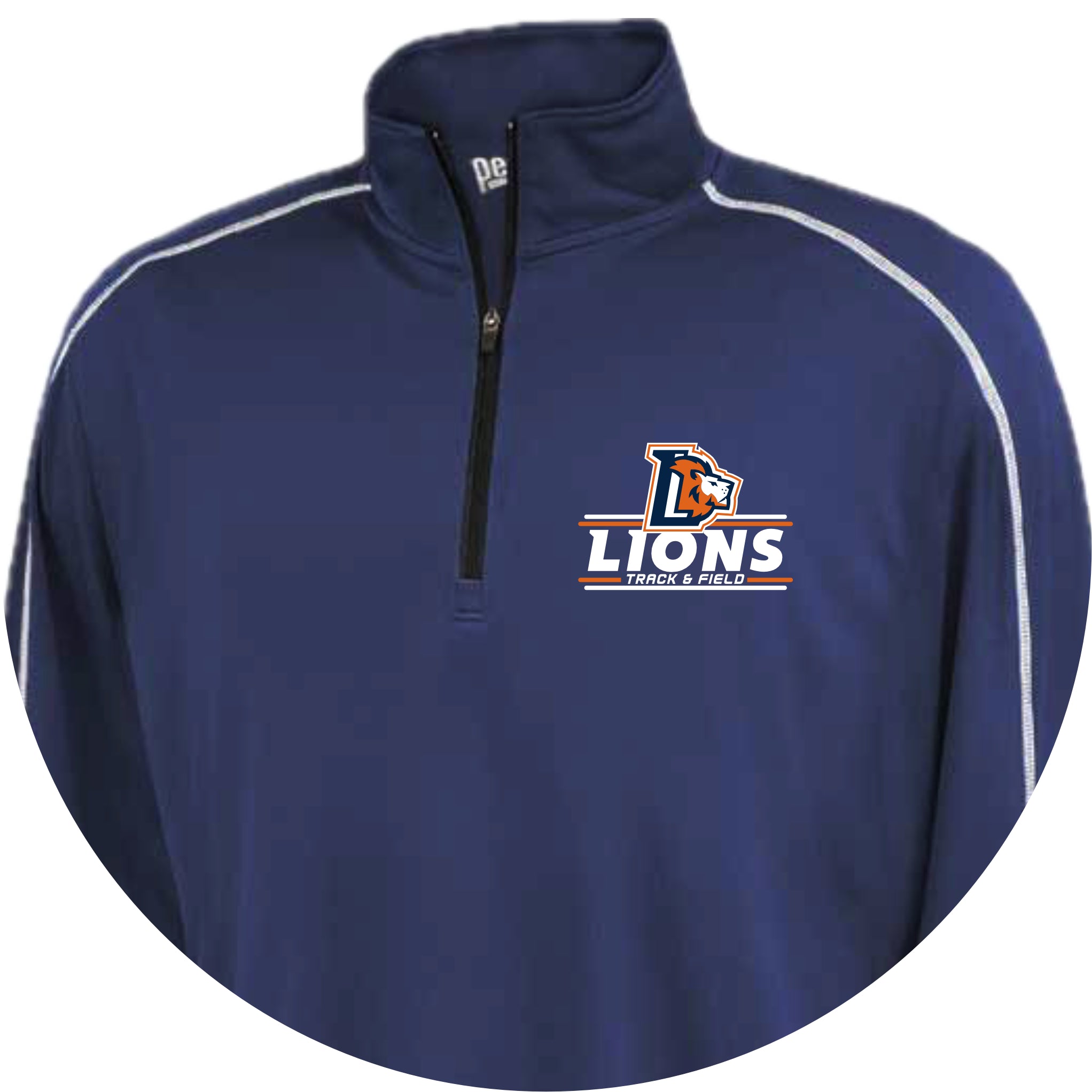 LCCS0325-15 Navy Performance 1/4 Zip