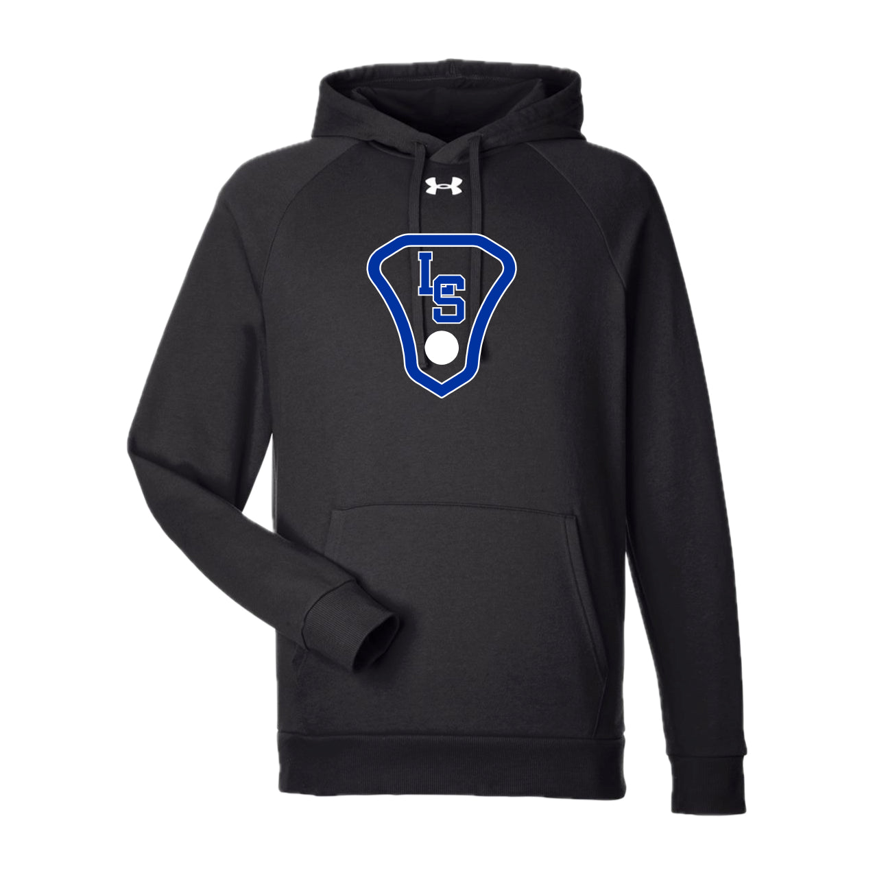LSLAX01 -30 Black Under Armour Hooded Sweatshirt