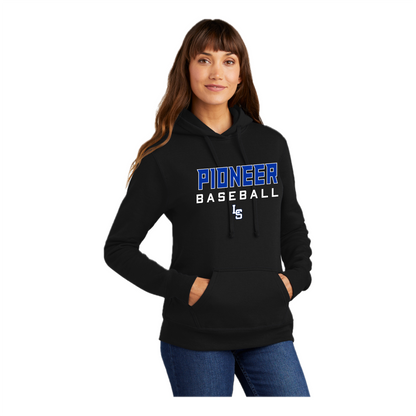 PBSH001 - 15 Ladies Black Fleece Sweatshirt