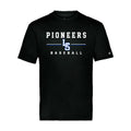 LSBSH04 - 14 Pioneers Black Performance Short Sleeve Tee