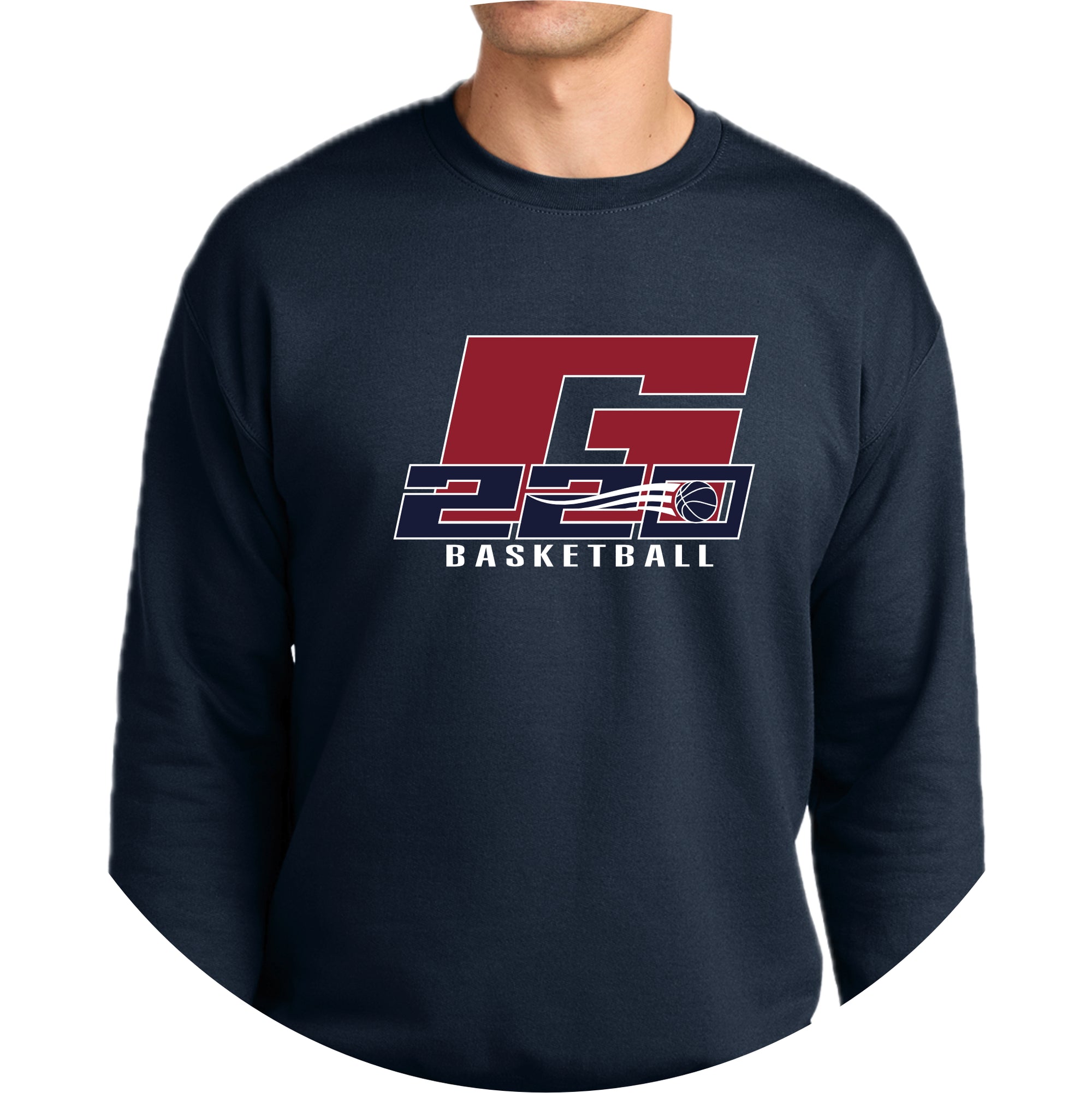 G220B0325-13 Navy Crewneck Sweatshirt