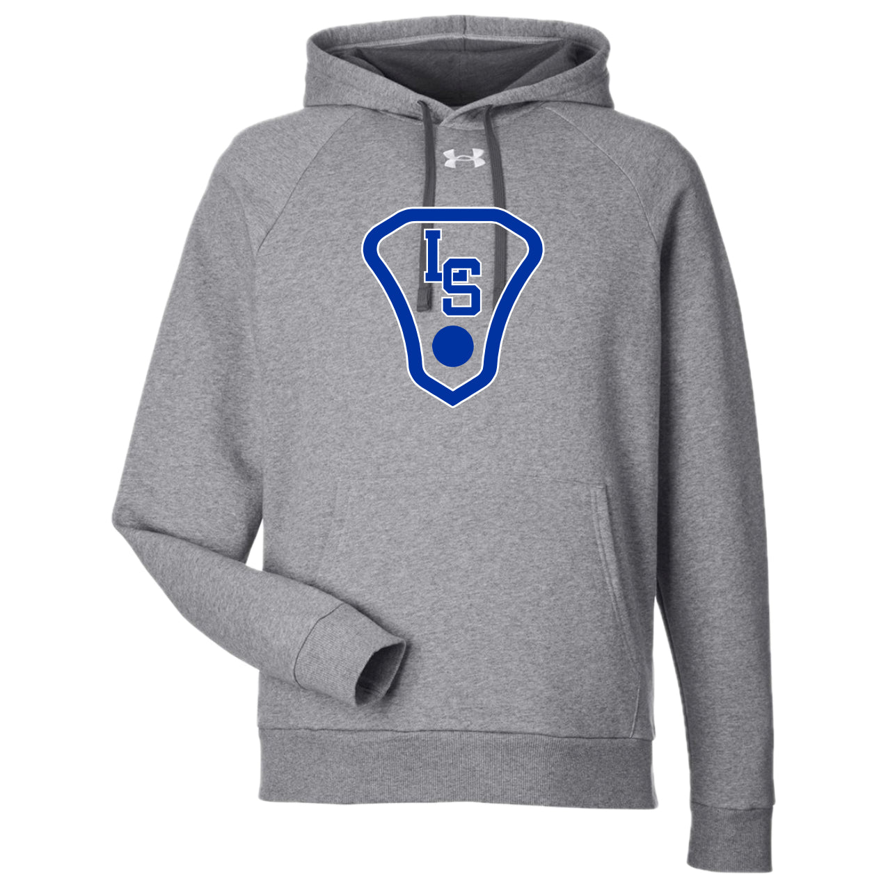 LSLAX01 -32 Grey Under Armour Hooded Sweatshirt