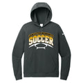 LMHSOCSH01 - 26 Ladies Anthracite Nike Hooded Sweatshirt