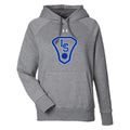 LSLAX01 -33 Grey Ladies Under Armour Hooded Sweatshirt