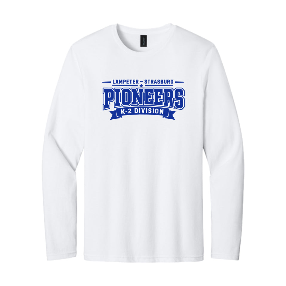 LSLAMELSH01 - 33 White Pioneers Long Sleeve Soft T-Shirt