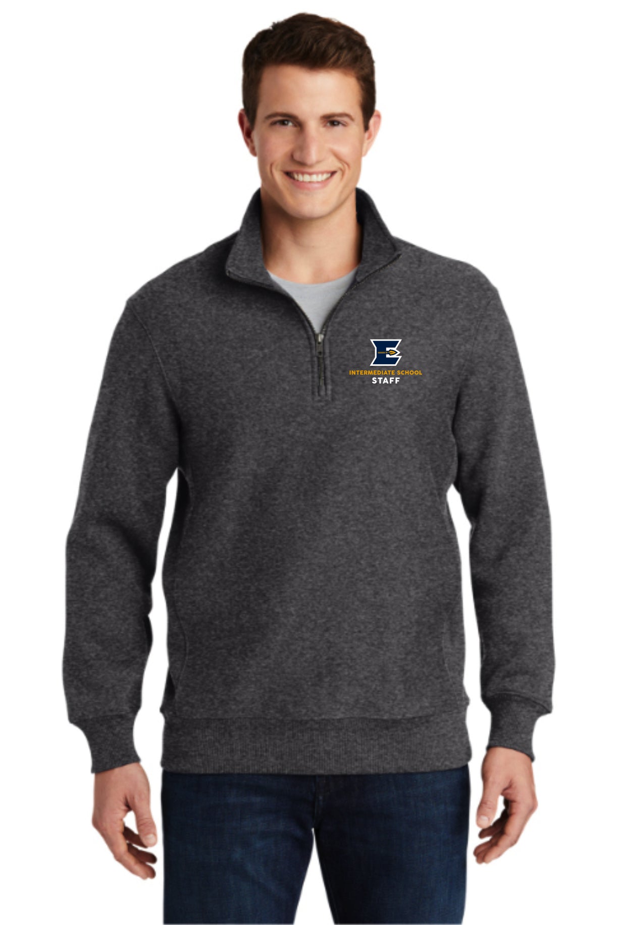 ELCOIS023-018 Mens Heavyweight 1/4 Zip