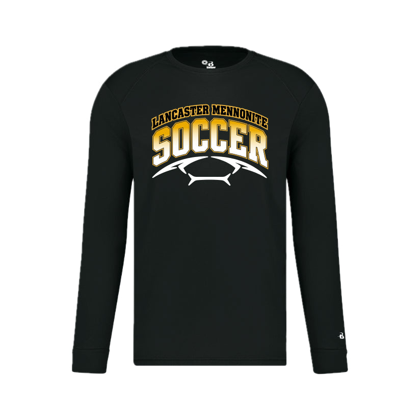 LMHSOCSH01 - 15 Black Performance Long Sleeve Tee