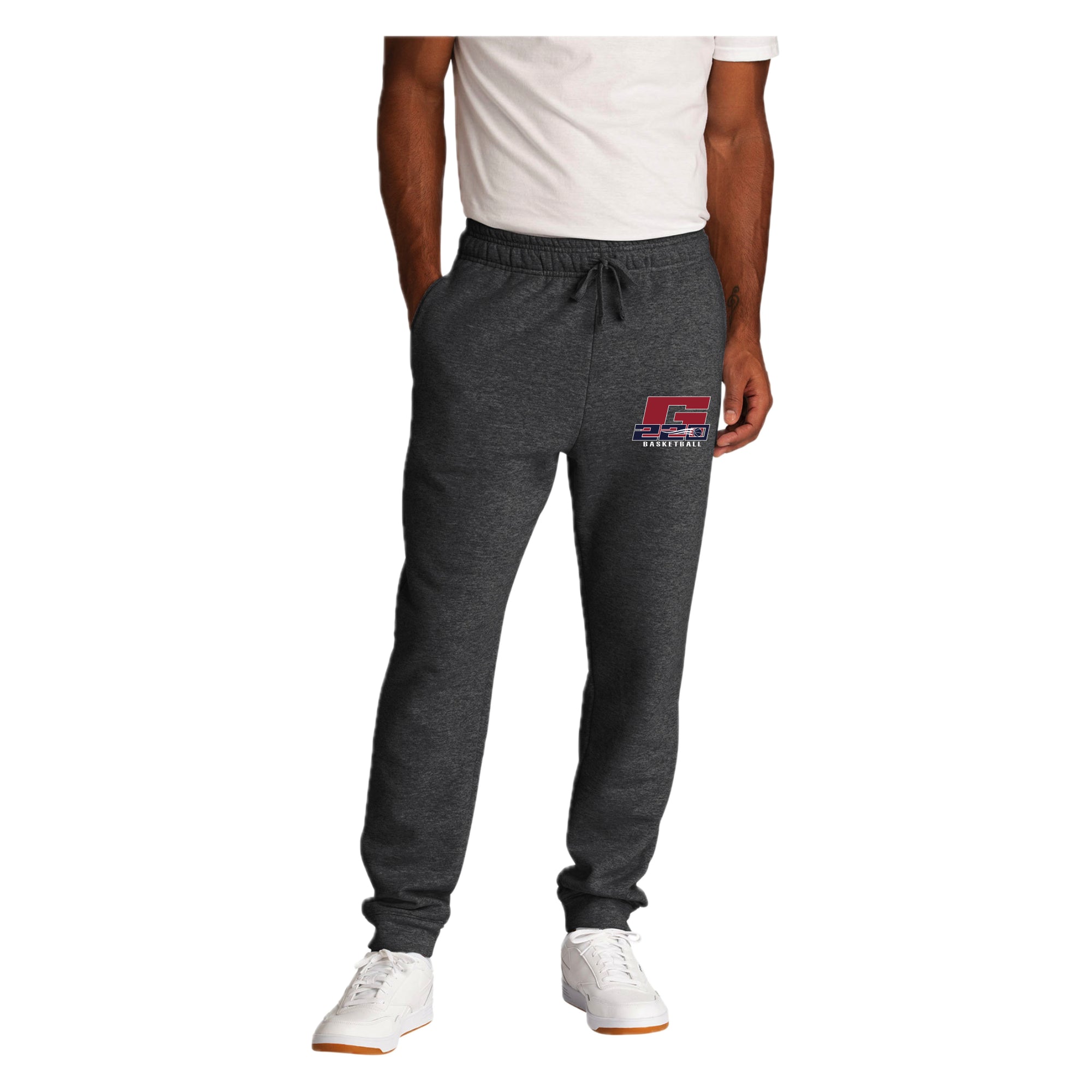 G220B0325-18 Dk Heather Grey Jogger Sweatpant
