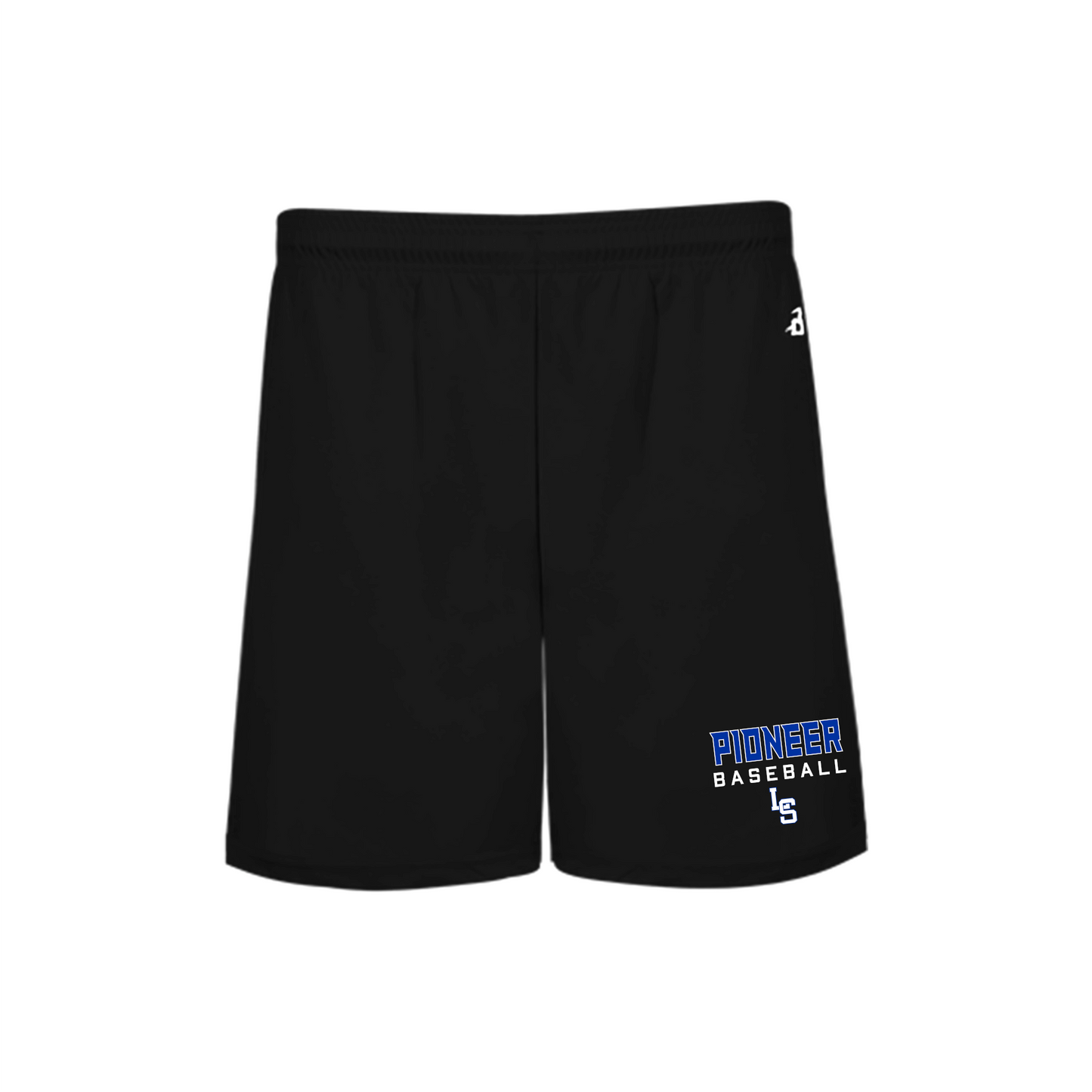 PBSH001 - 19 Black 5" Short