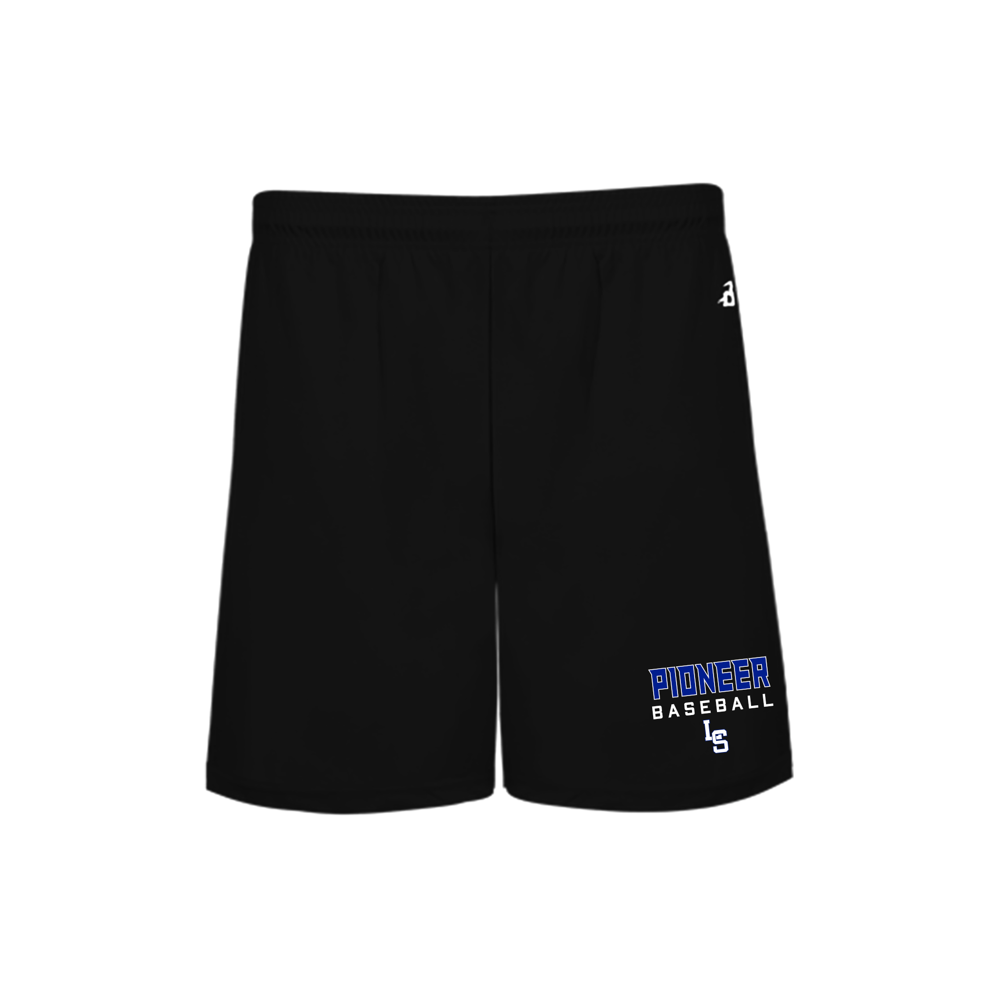PBSH001 - 19 Black 5" Short