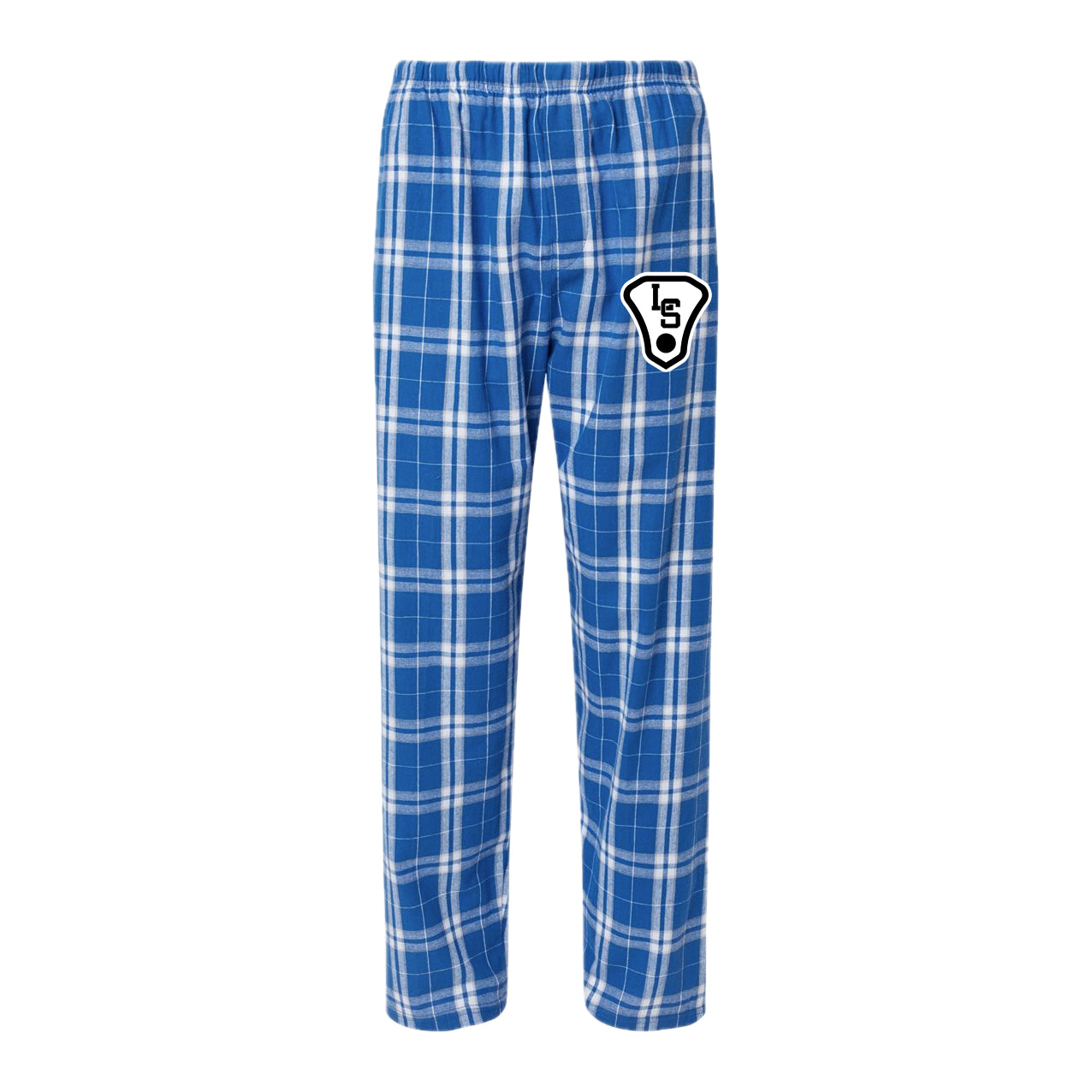 LSLAX01 -36 Royal / Silver Flannel Pant