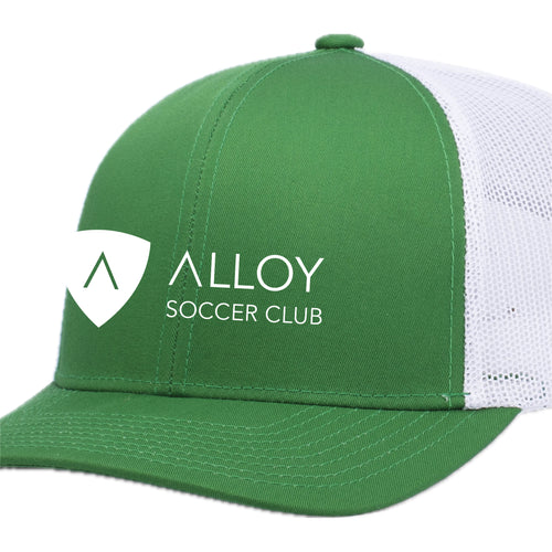 ASCSH01-18 Kelly/White/Kelly Trucker Hat