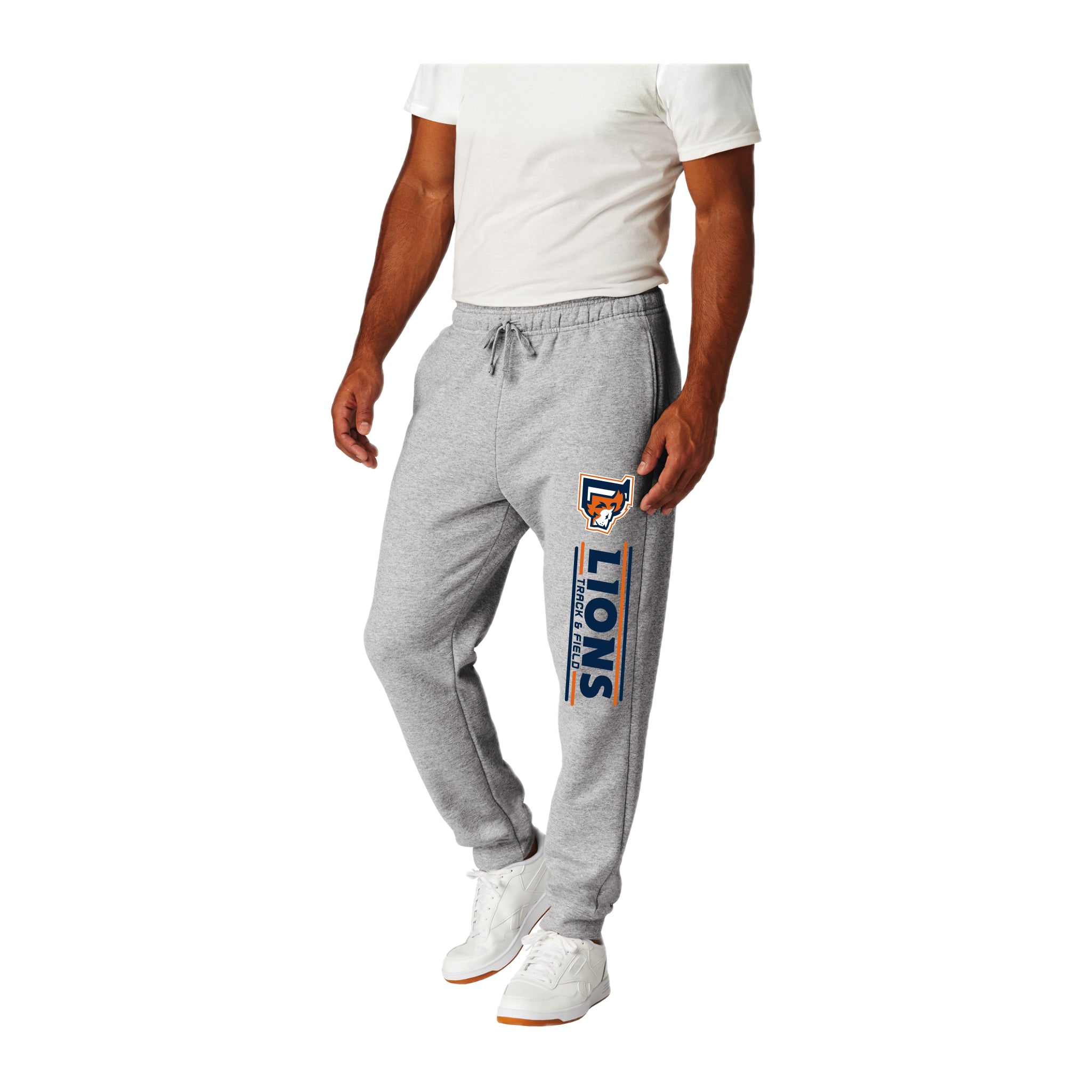 LCCS0325-19 Ath Heather Jogger Sweatpant