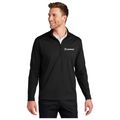 COM031 Black Knit 1/4 Zip
