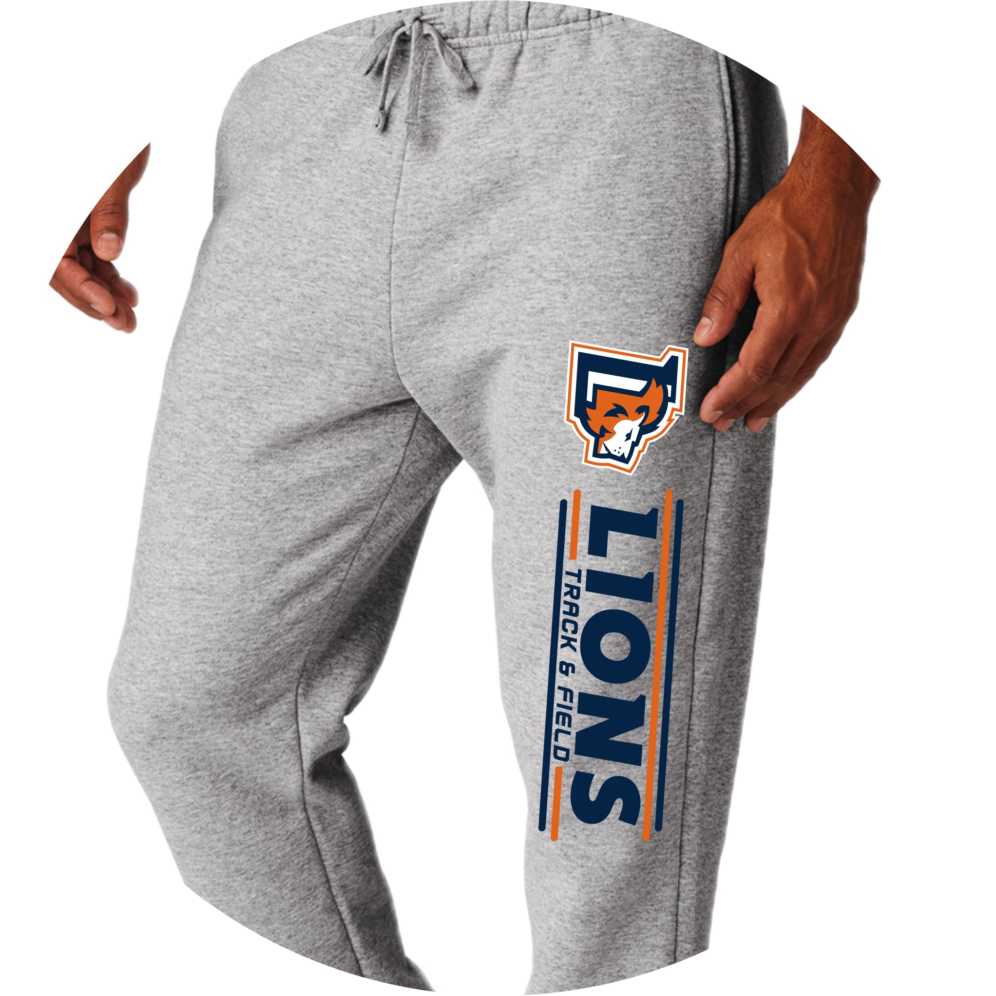 LCCS0325-19 Ath Heather Jogger Sweatpant