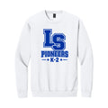 LSLAMELSH01 - 49 White LS Crewneck Sweatshirt