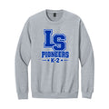 LSLAMELSH01 - 50 Grey LS Crewneck Sweatshirt
