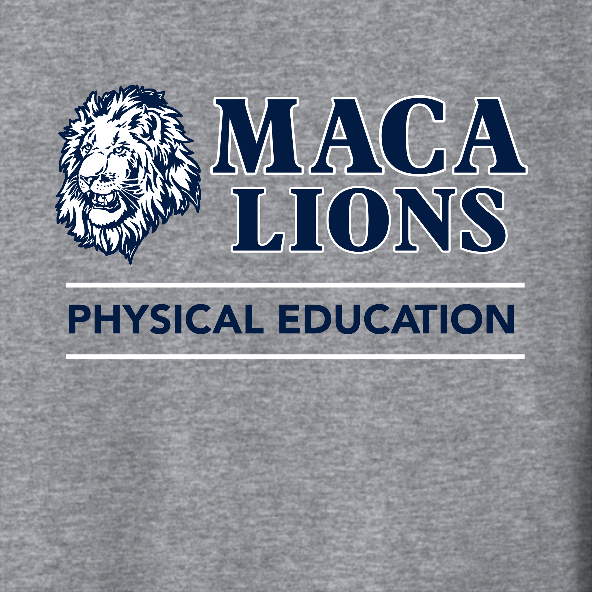 MACA002: MACA Pe Uniform Long Sleeve Tee