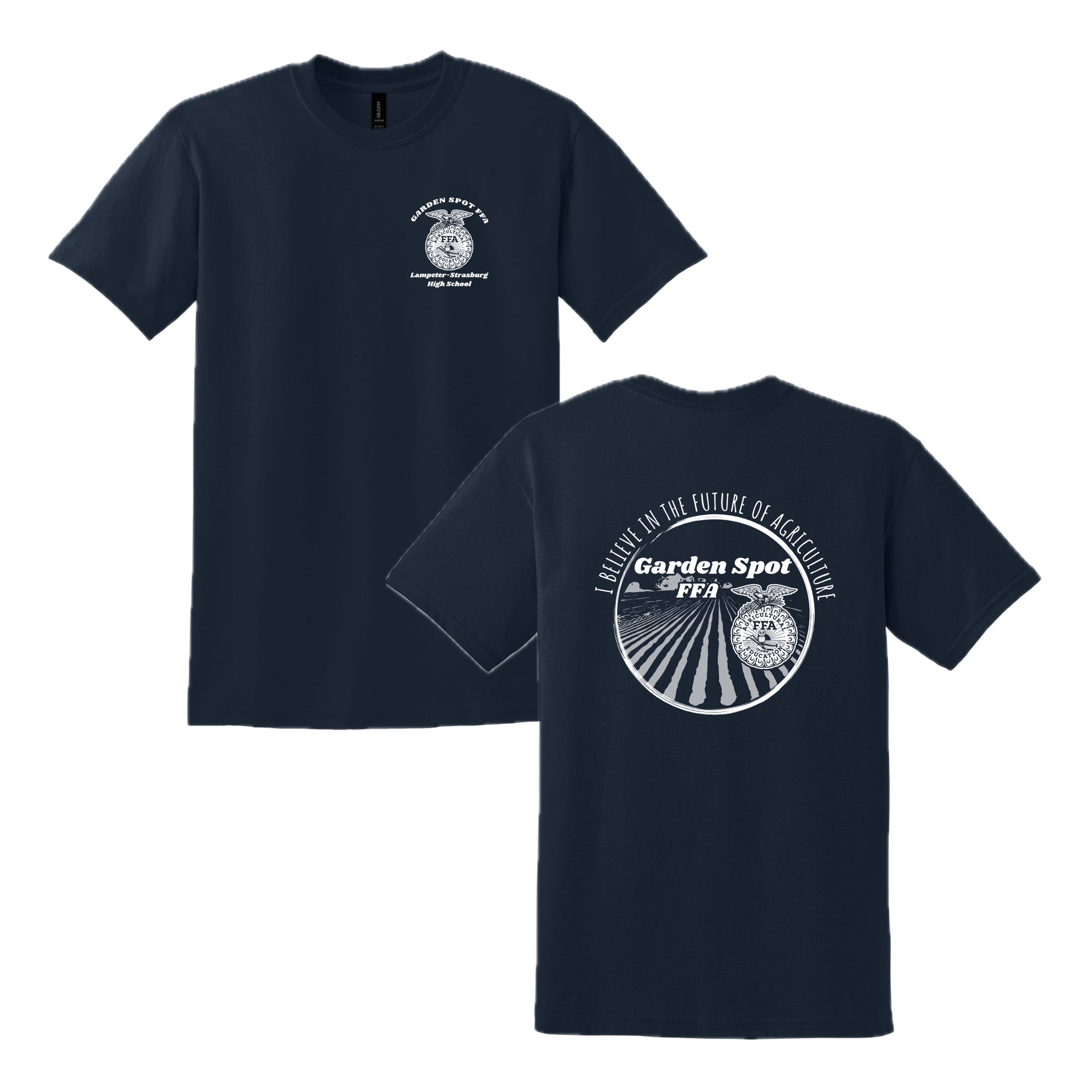 GSFFASH01 - 02 Navy Short Sleeve Tee
