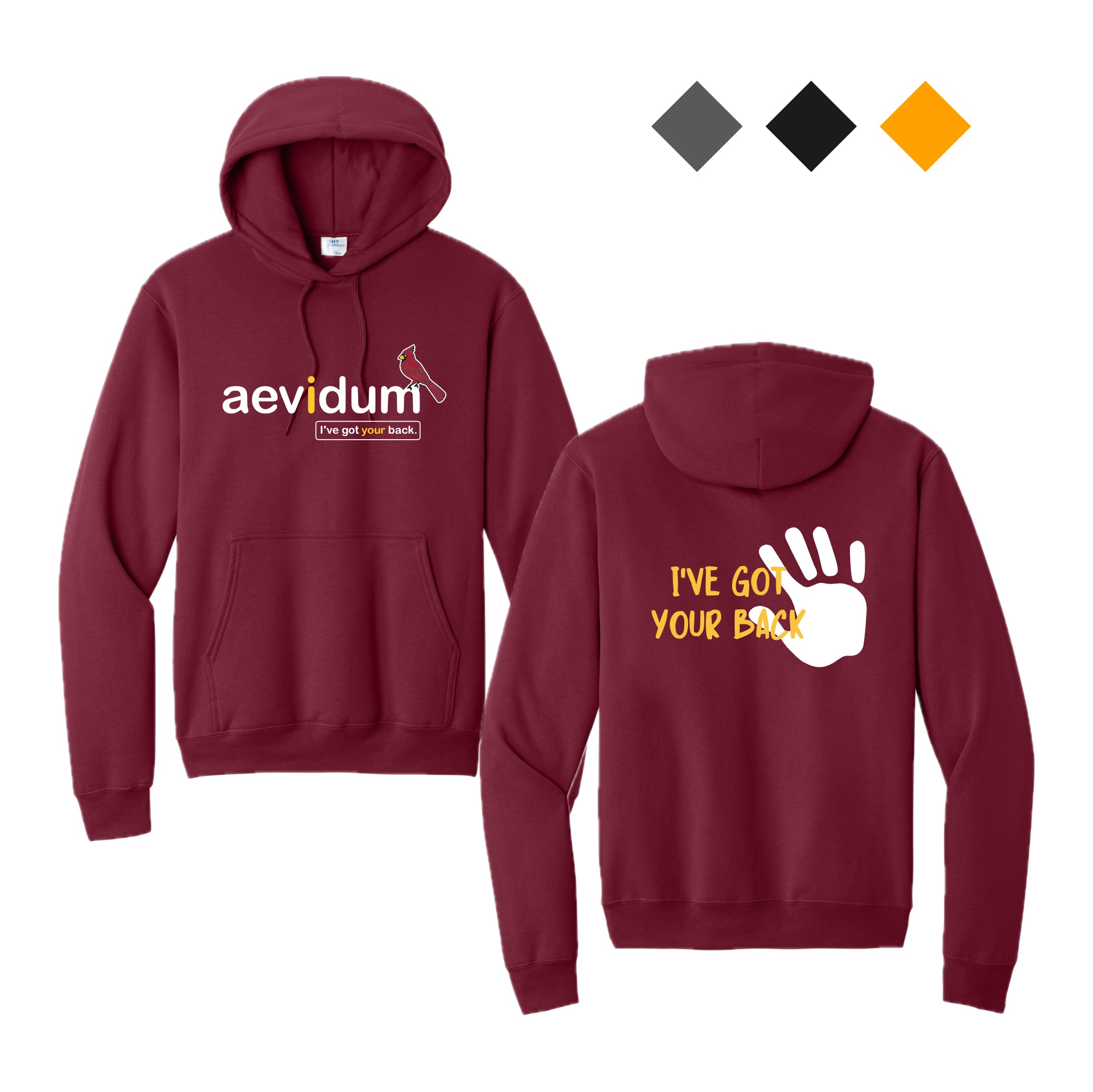 PGASH02-03 Aevidum Hooded Sweatshirt