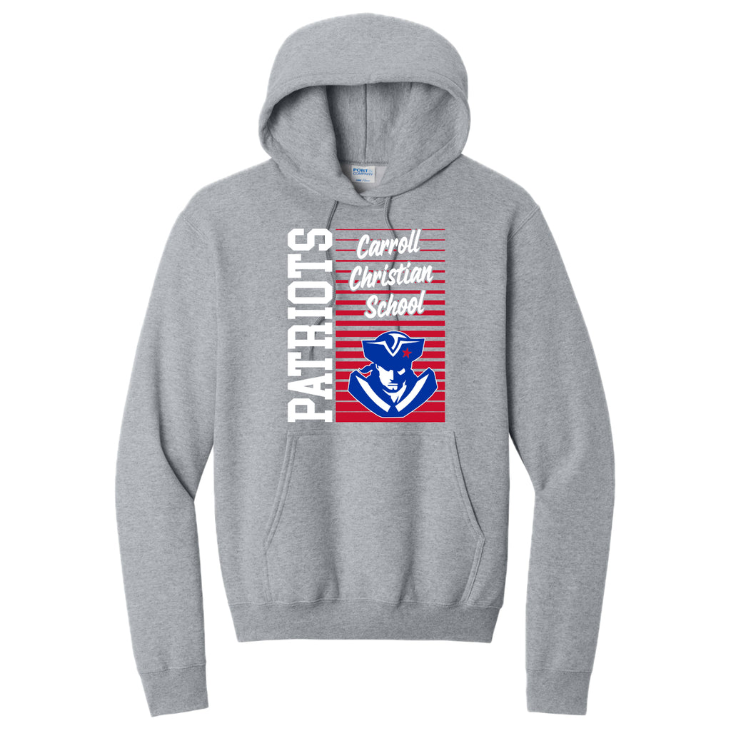 CCS038 Patriots Logo Hooded Sweatshirt