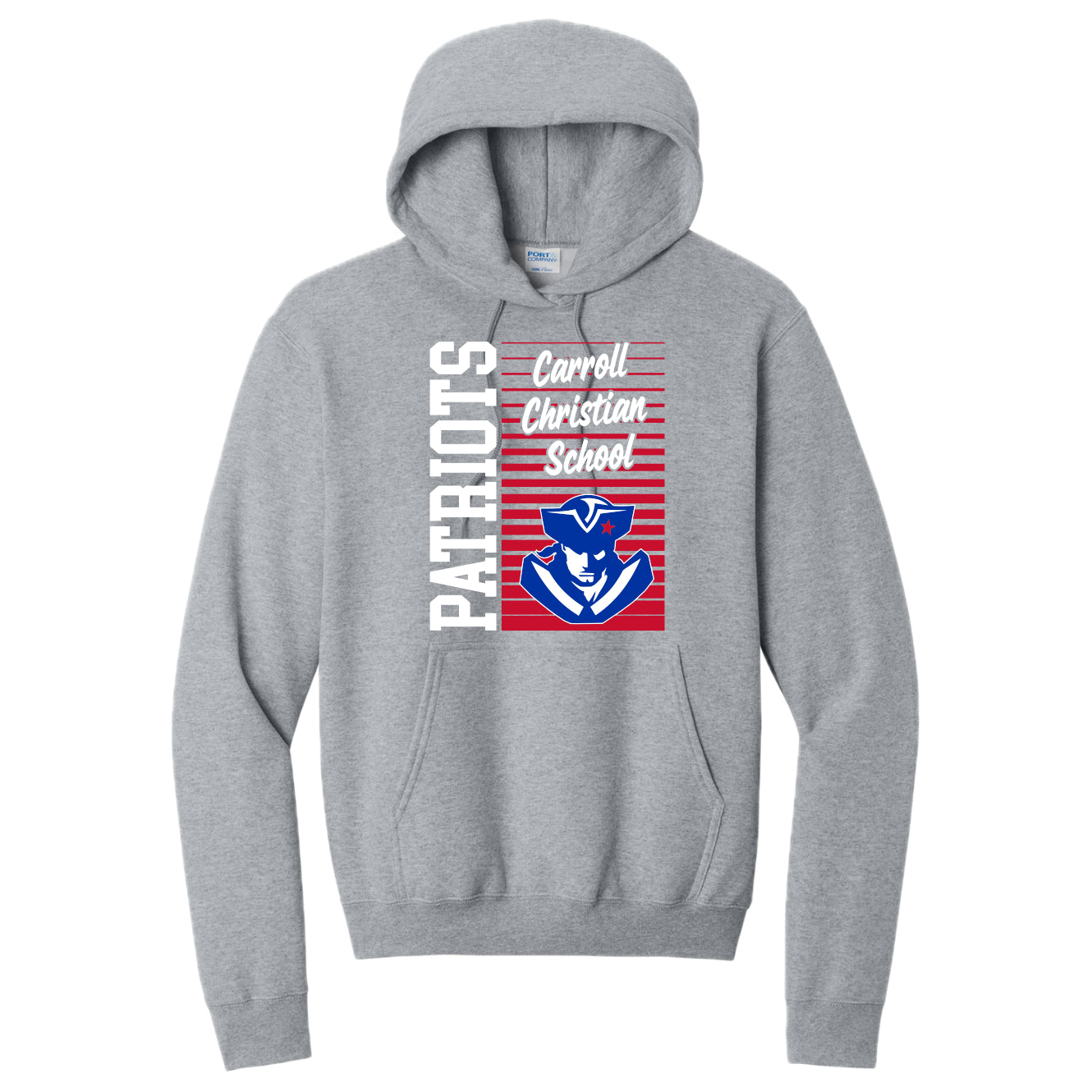 CCS038 Patriots Logo Hooded Sweatshirt