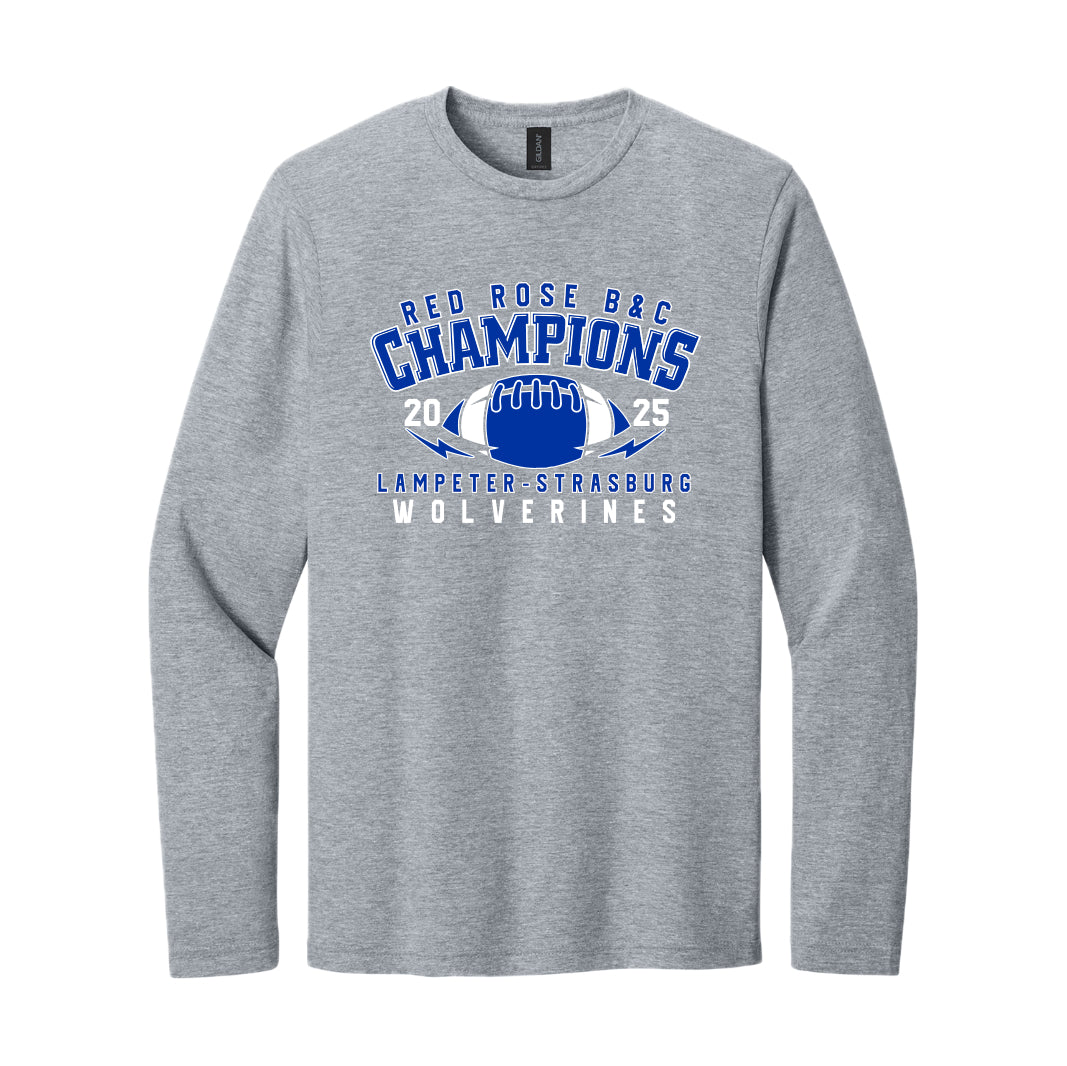 LSW003 - Sport Grey Long Sleeve Champions Tee