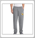 LMHVB01 - 022 Grey Open Bottom Sweatpant