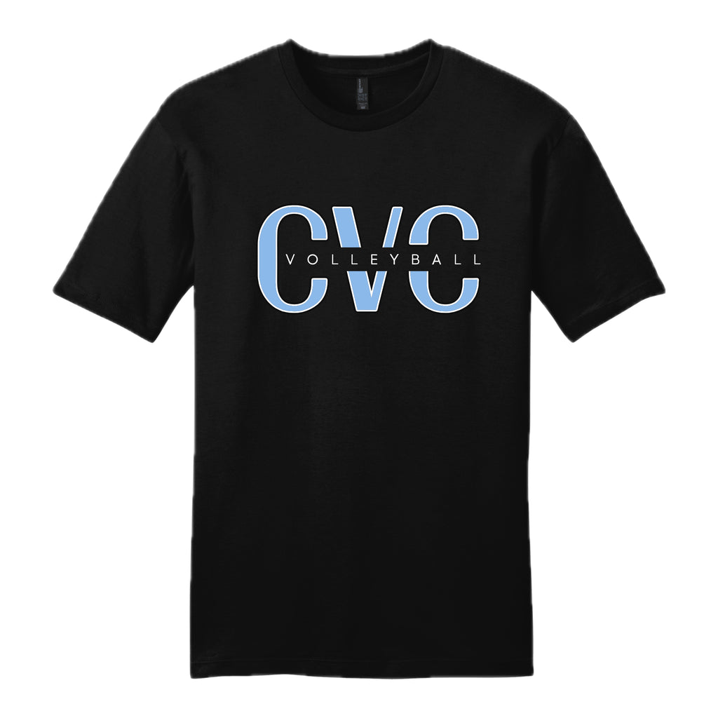 CVCSH02 - 05 Black Short Sleeve CVC Tee