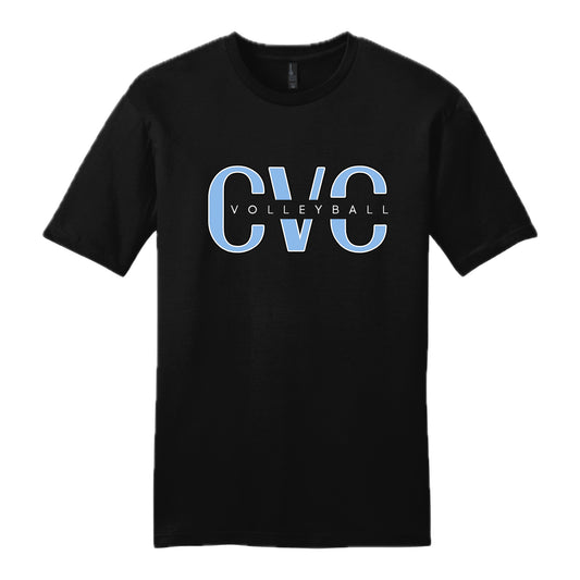 CVCSH01 - 05 Black Short Sleeve CVC Tee