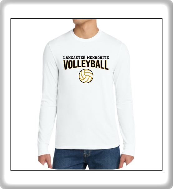 LMHVB01 - 009 White Long Sleeve Tee