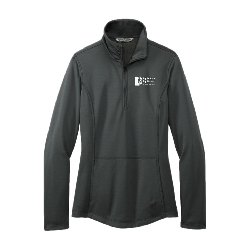 BBBSBC Ladies Logo 1/4 Zip Fleece