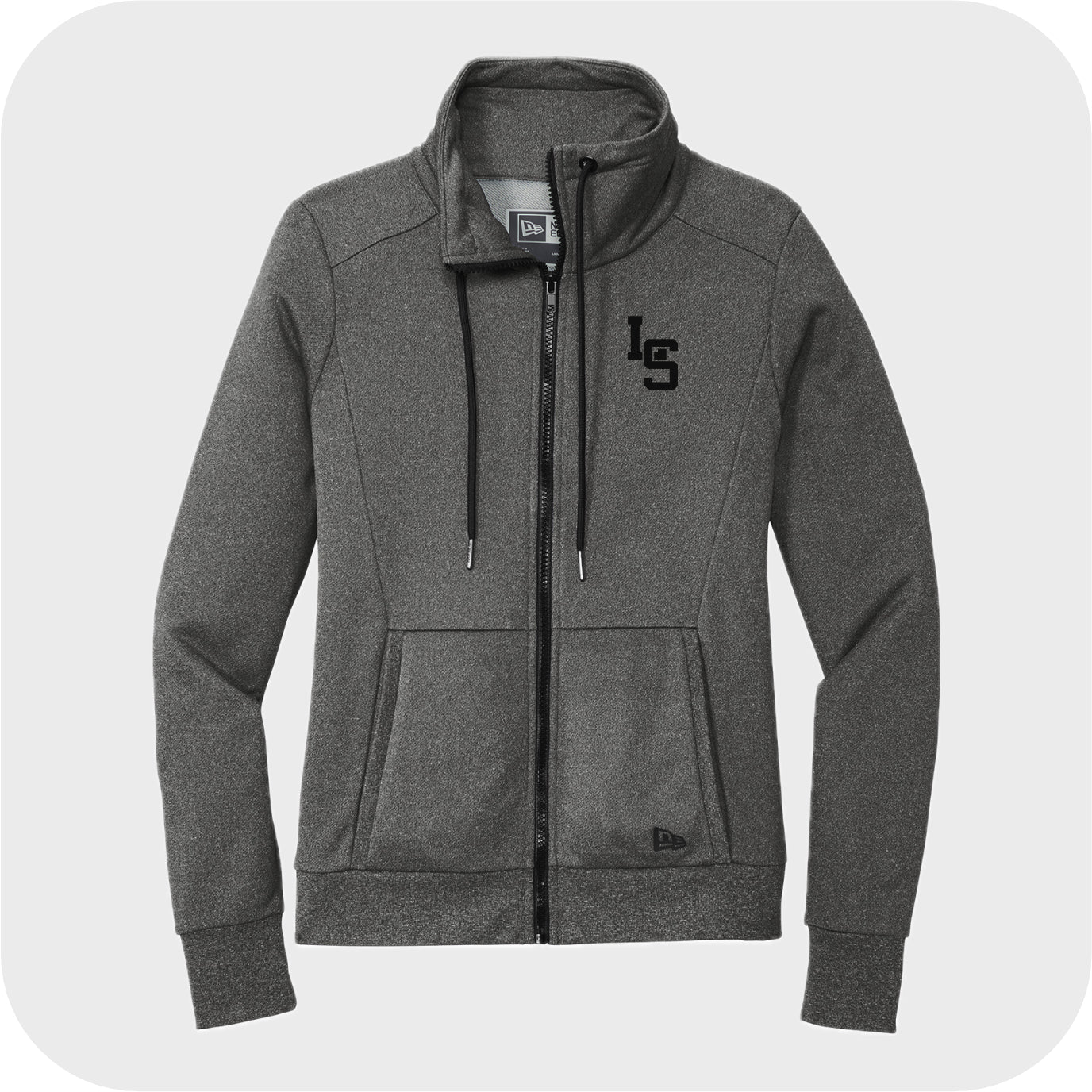 LSELEM01 - 21 Graphite Heather New Era Performance Cowl