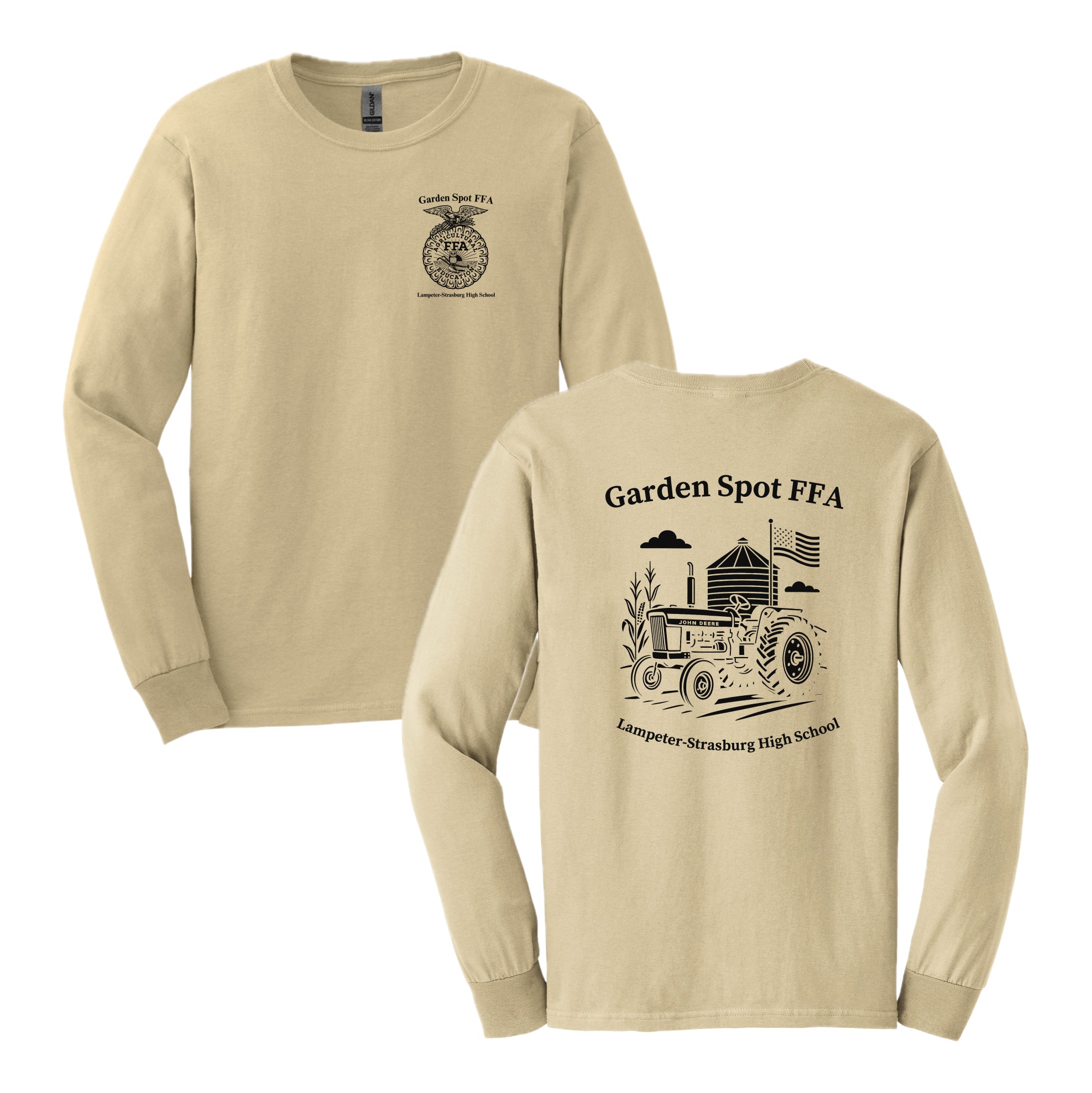 GSFFASH02 - 03 Sand Long Sleeve Tee