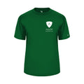 ASCSH01-01 Kelly Green Performance Short Sleeve Tee