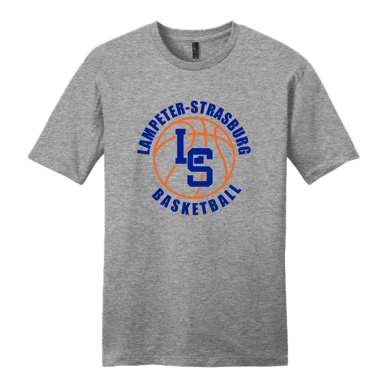 LSYBSH2-03 Lt Heather Grey Short Sleeve Tee