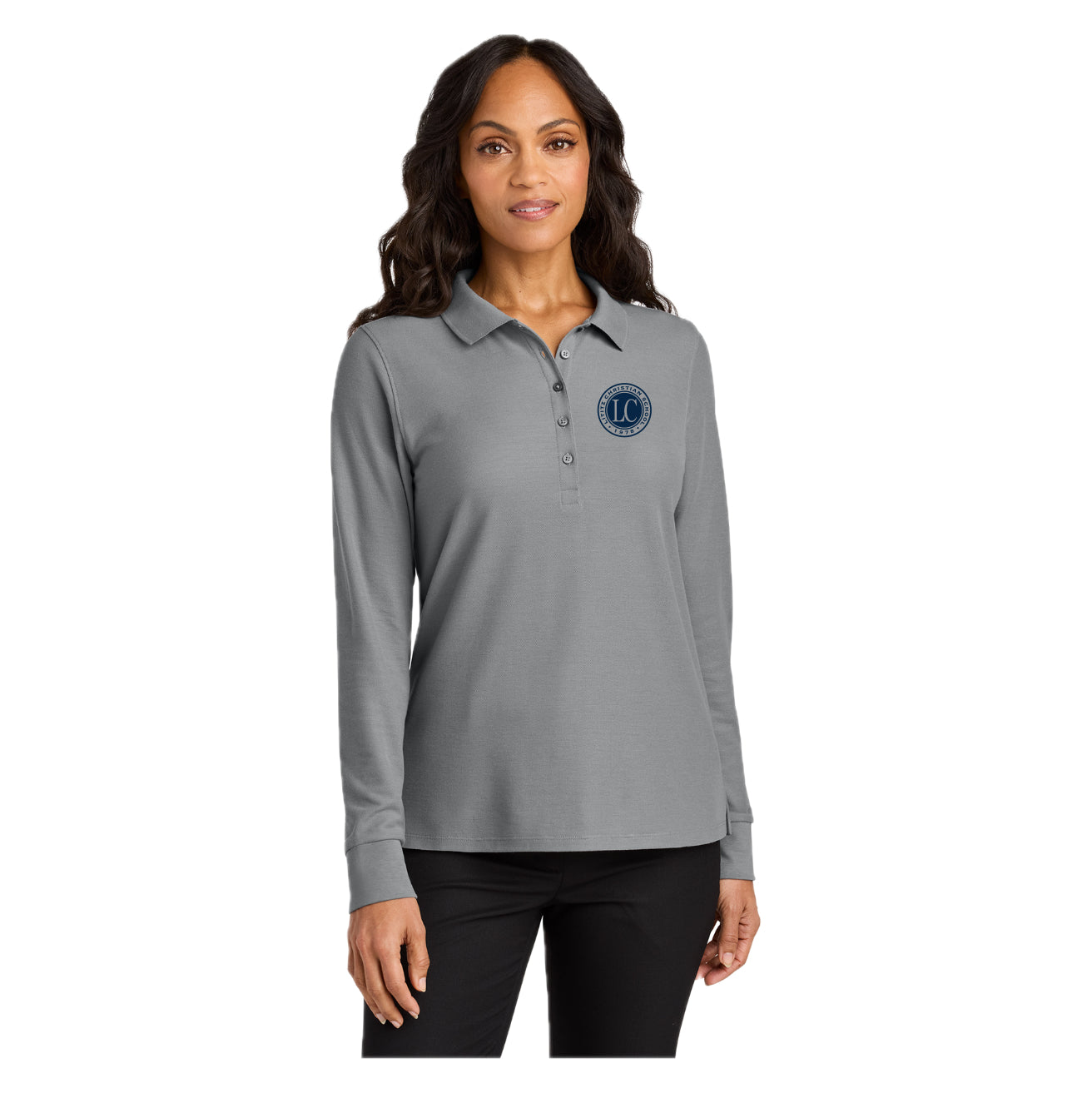 LCS077 - Ladies Long Sleeve Polo