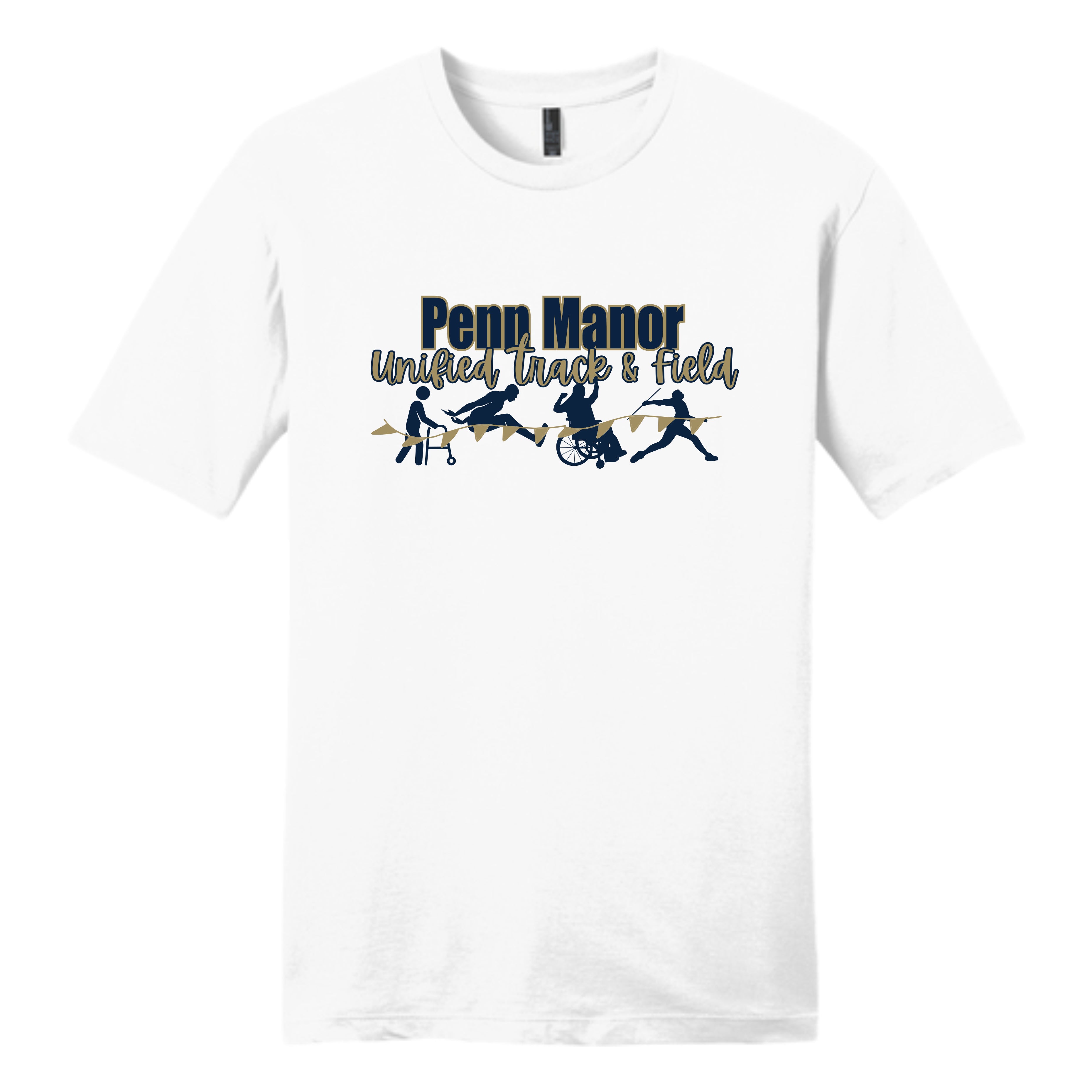 PMUNSH01 - 03 White Short Sleeve Tee